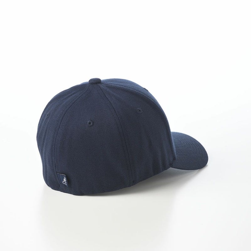 カンゴールのキャップ WOOL FLEXFIT BASEBALL（ウール フレックスフィット ベースボール） ダークブルー