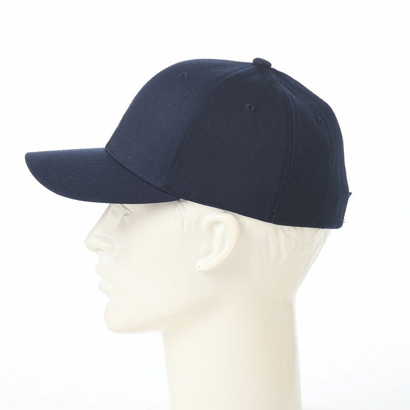 カンゴールのキャップ WOOL FLEXFIT BASEBALL（ウール フレックスフィット ベースボール） ダークブルー