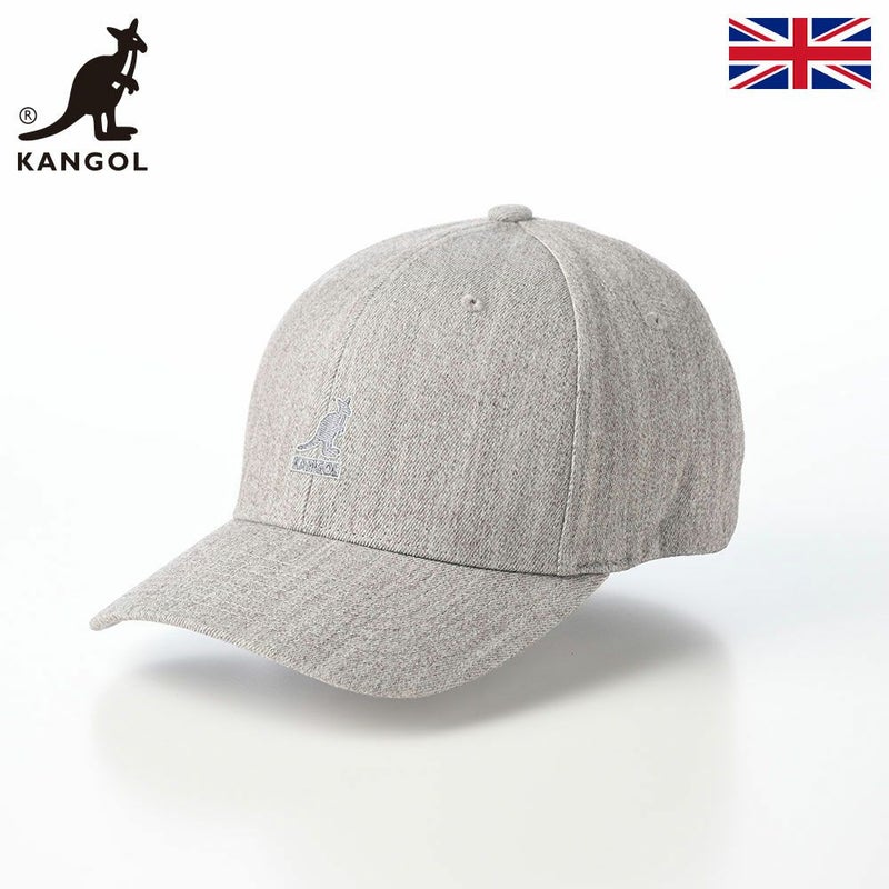 カンゴールのキャップ WOOL FLEXFIT BASEBALL（ウール フレックスフィット ベースボール） フランネル