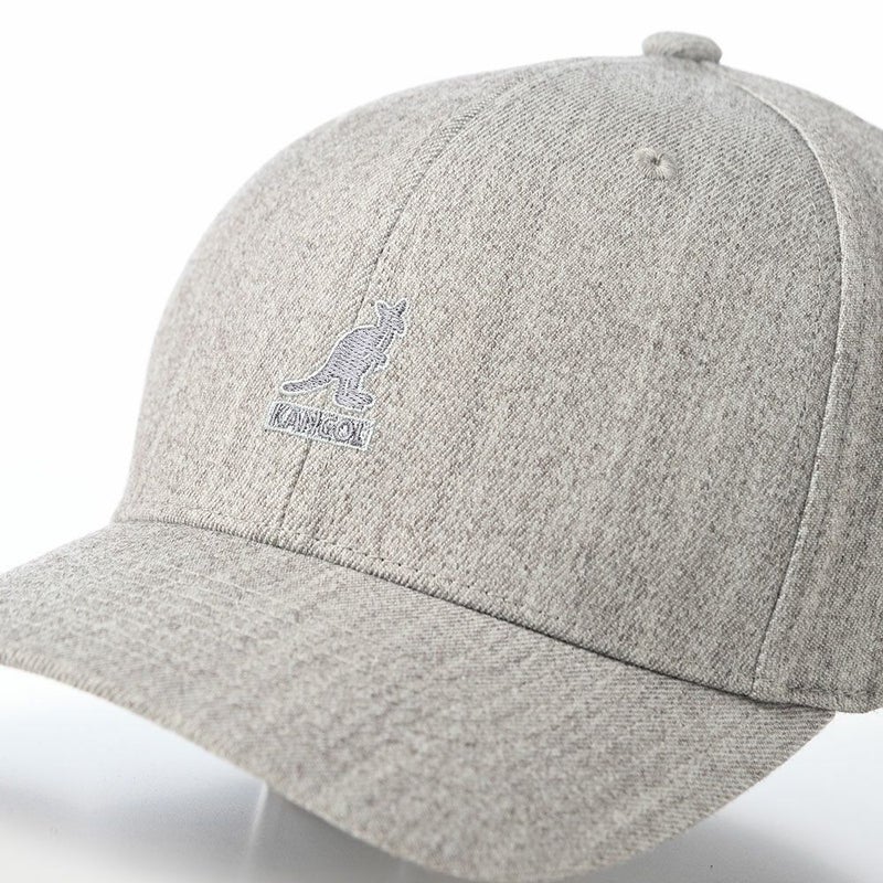 カンゴールのキャップ WOOL FLEXFIT BASEBALL（ウール フレックスフィット ベースボール） フランネル