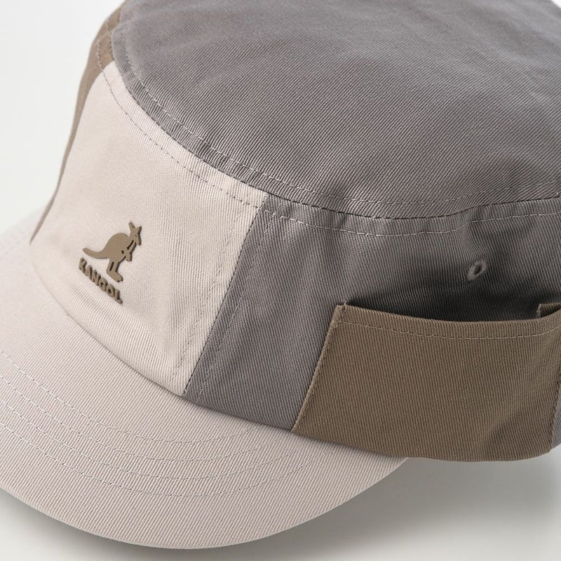 カンゴールのワークキャップ CARGO COLORS ARMY CAP（カーゴ カラーズ アーミーキャップ） ライトグレーマルチ