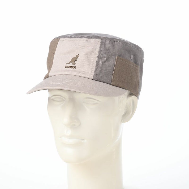 カンゴールのワークキャップ CARGO COLORS ARMY CAP（カーゴ カラーズ アーミーキャップ） ライトグレーマルチ