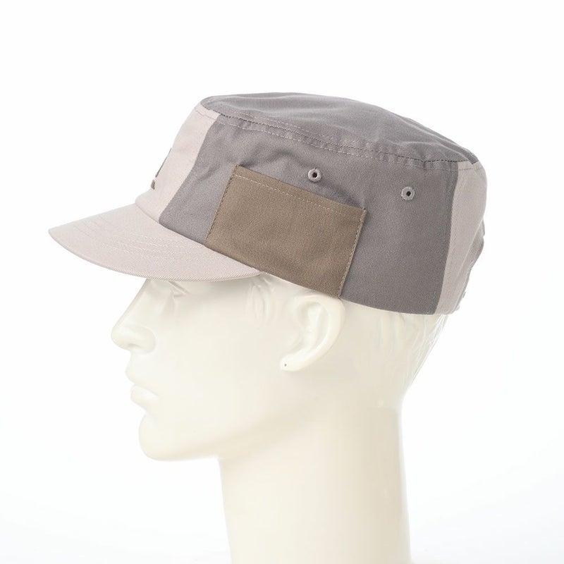 カンゴールのワークキャップ CARGO COLORS ARMY CAP（カーゴ カラーズ アーミーキャップ） ライトグレーマルチ