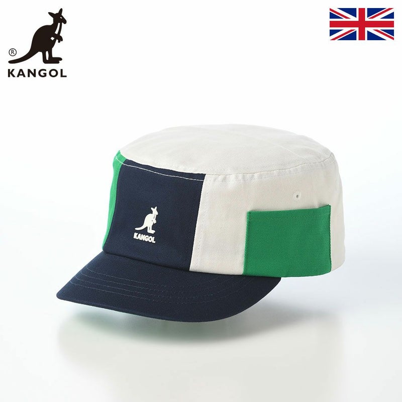カンゴールのワークキャップ CARGO COLORS ARMY CAP（カーゴ カラーズ アーミーキャップ） ネイビーマルチ