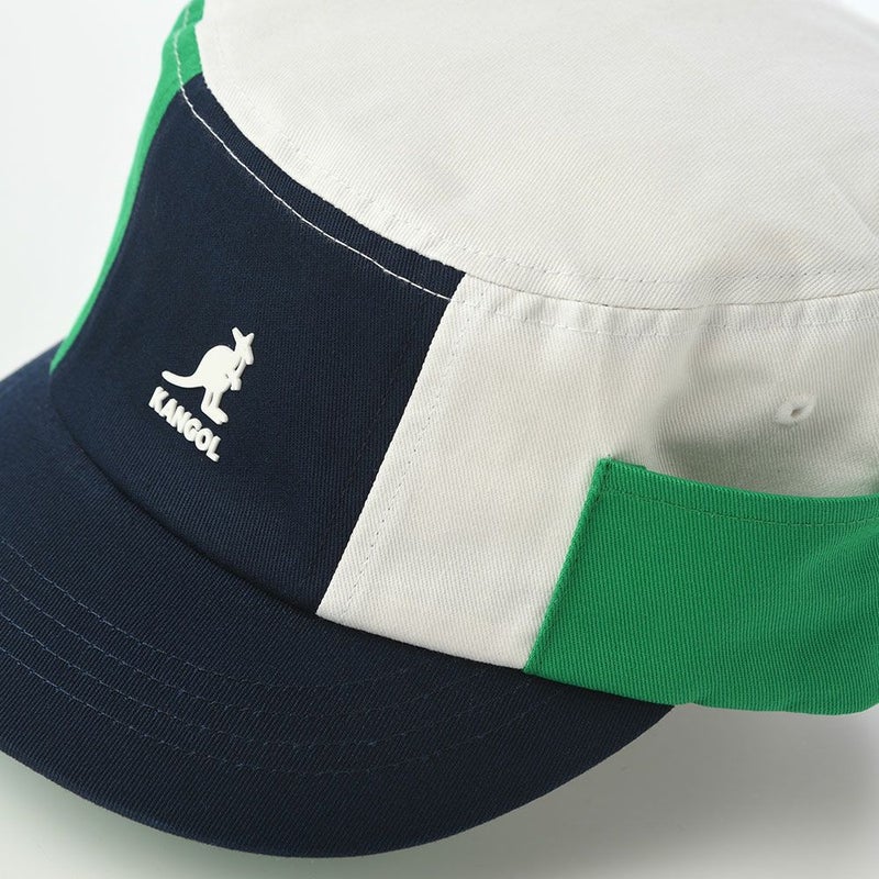 カンゴールのワークキャップ CARGO COLORS ARMY CAP（カーゴ カラーズ アーミーキャップ） ネイビーマルチ