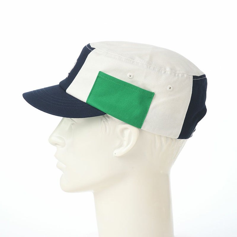 カンゴールのワークキャップ CARGO COLORS ARMY CAP（カーゴ カラーズ アーミーキャップ） ネイビーマルチ