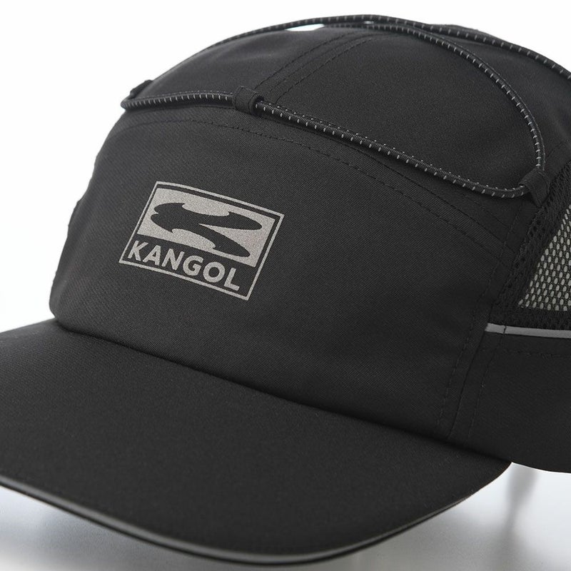 カンゴールのキャップ REFLECTIVE SPEED 5-PANEL（リフレクティブ スピード 5パネル） ブラック