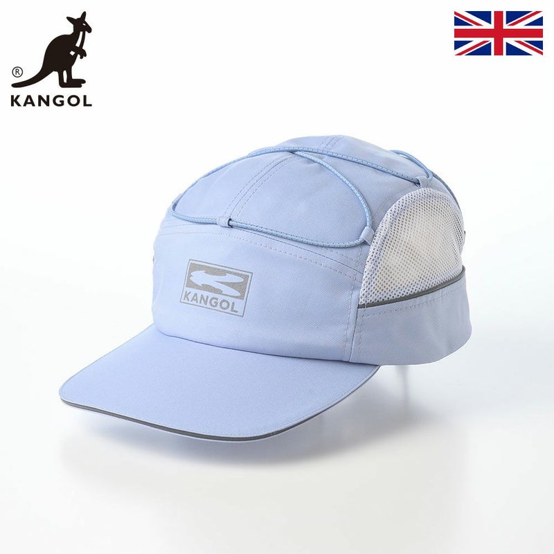 カンゴールのキャップ REFLECTIVE SPEED 5-PANEL（リフレクティブ スピード 5パネル） ライトブルー