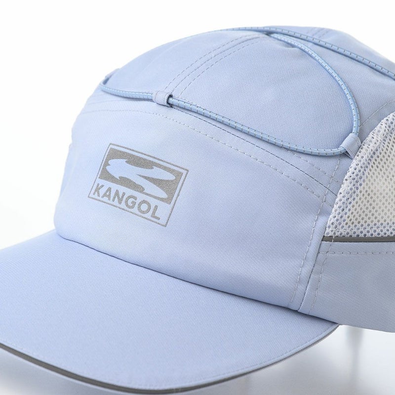 カンゴールのキャップ REFLECTIVE SPEED 5-PANEL（リフレクティブ スピード 5パネル） ライトブルー