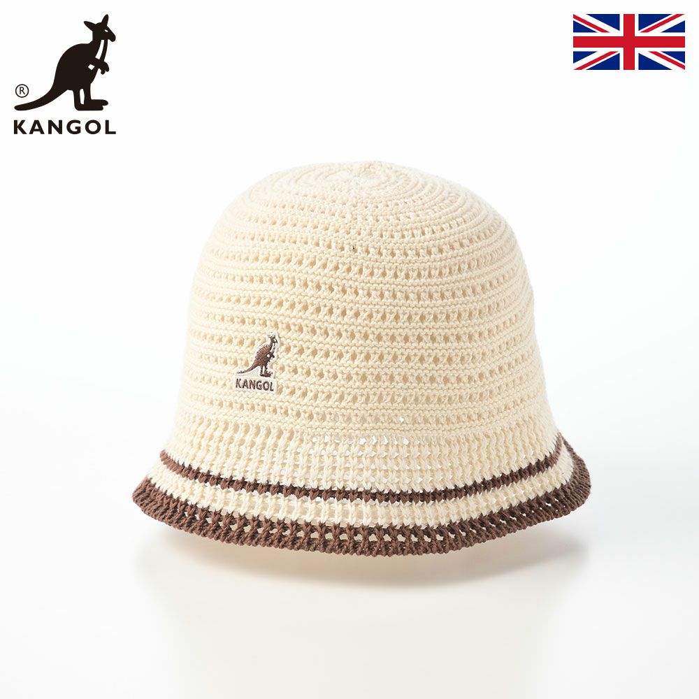 カンゴール バケットハット KNIT CROCHET（ニット クロシェ