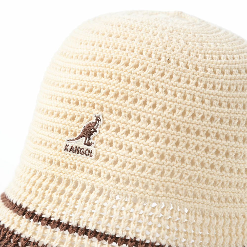 カンゴール バケットハット KNIT CROCHET（ニット クロシェ