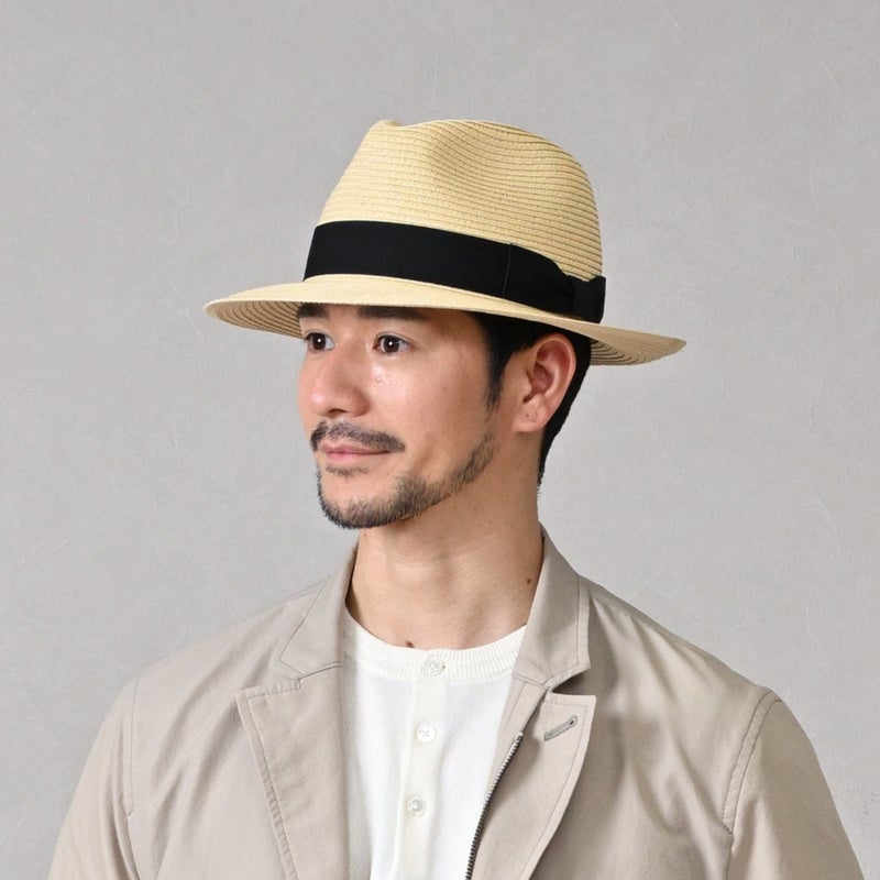 ビガリのブレードハット LIGHT BEAMS BRAID（ライトビームス ブレード） クリーム