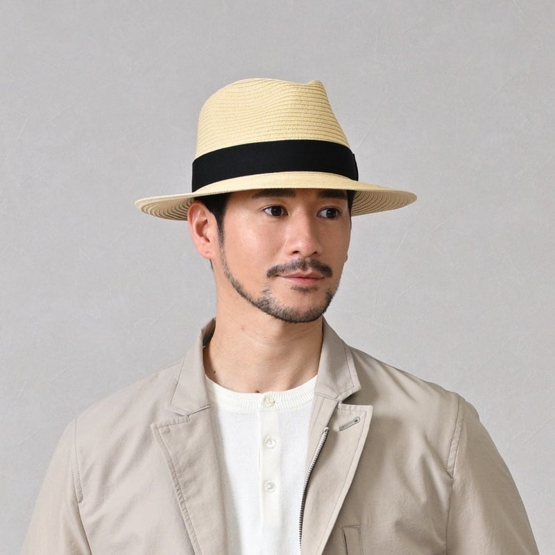 ビガリのブレードハット LIGHT BEAMS BRAID（ライトビームス ブレード） クリーム