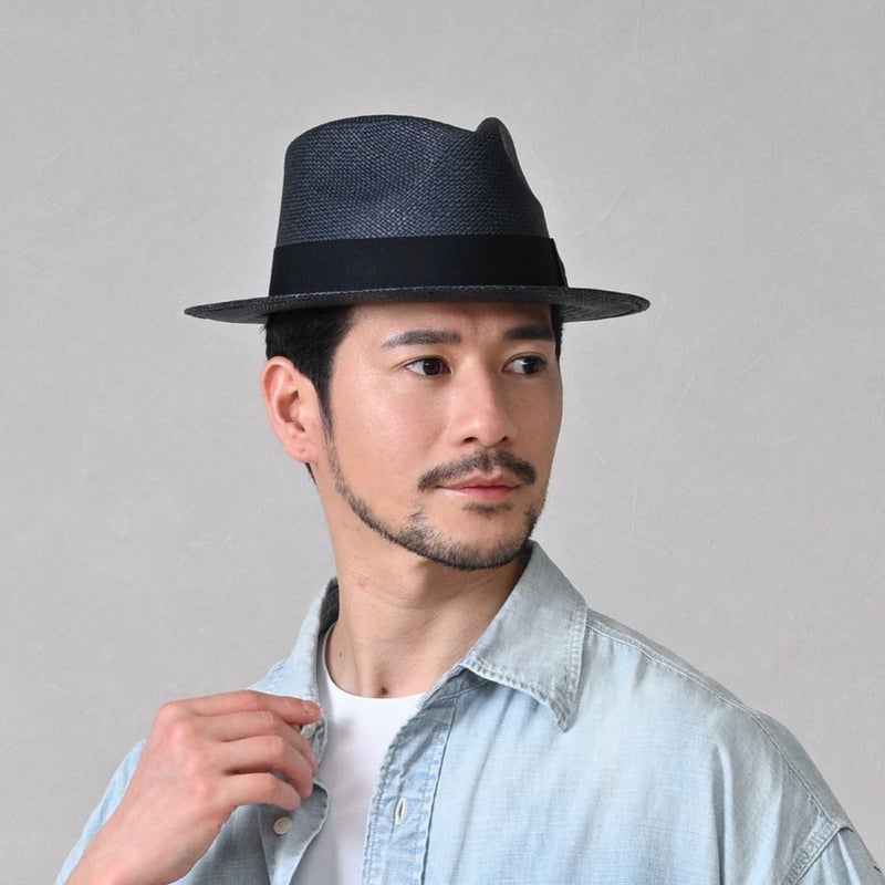 オメロオルテガのパナマハット PUNTO（プント） ネイビー