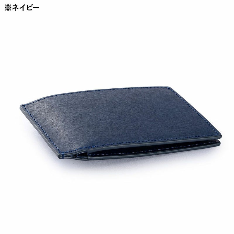 ミラグロの二つ折り財布 イタリアンレザー スマートウォレット[小銭入れ付き]  CA-MB-677 チョコ