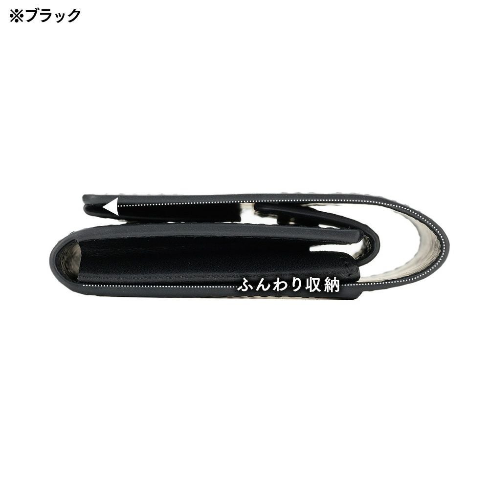 ミラグロ 二つ折り財布 イタリアンレザー コンパクトウォレット CA-MB