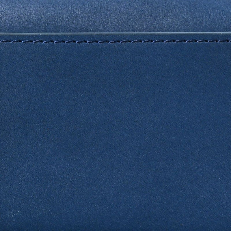 ミラグロの二つ折り財布 イタリアンレザー コンパクトウォレット  CA-MB-679 ネイビー