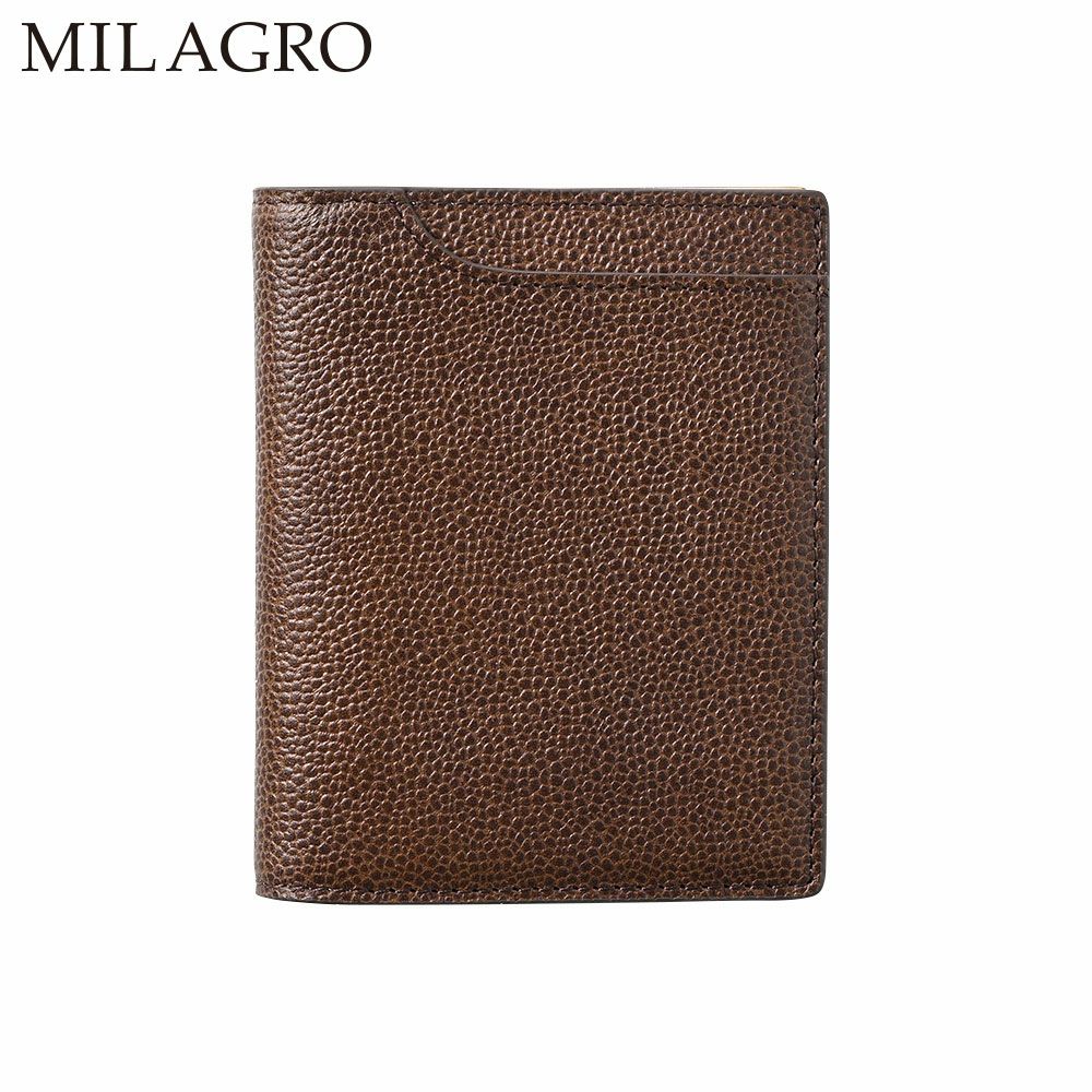 ミラグロ 札入れ Palmellato Goat Leather Billfold（パルメラート