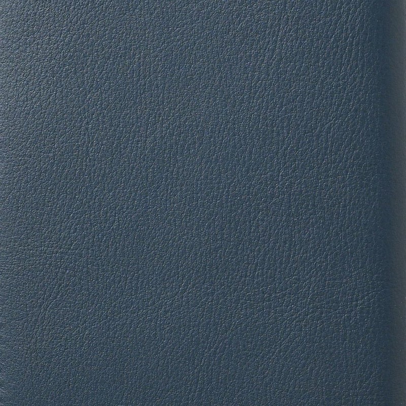 ミラグロの二つ折り財布 牛革キップレザー ダブルステッチ縦型 二つ折り財布  SL-CD-1465 ネイビー