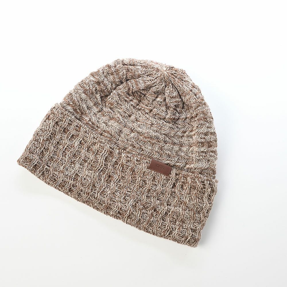 アース ニット帽 Hemp Wave Knit Watch（ヘンプ ウェーブ ニットワッチ