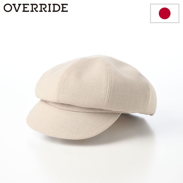 OR LINEN LIKE CASQUETTE（リネン ライク キャスケット） ベージュ