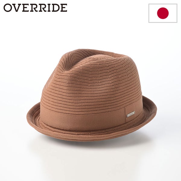 OR REP KNIT FEDORA（レップ ニット フェドラ） ブラウン