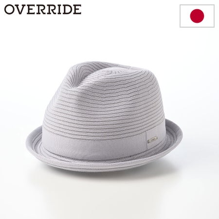 オーバーライドのソフトハット OR REP KNIT FEDORA（レップ ニット フェドラ） グレー