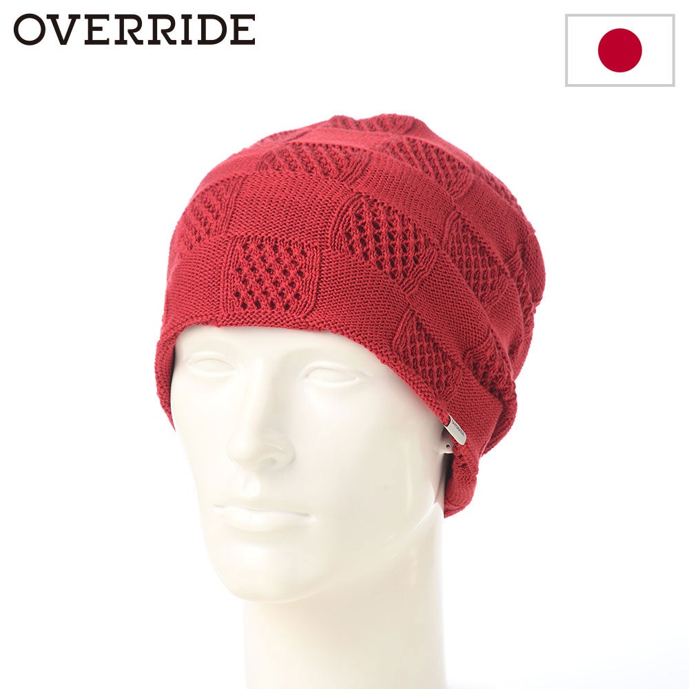オーバーライド ニット帽 OR OGC CHECKERED BEANIE（チェッカード