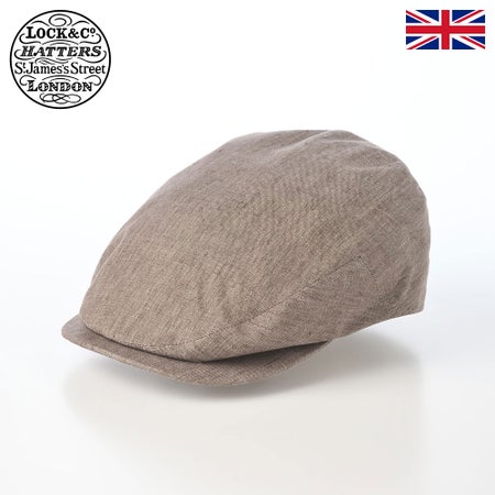 ジェームスロックのハンチング Drifter Flat Cap（ドリフター フラット キャップ） ブラウン