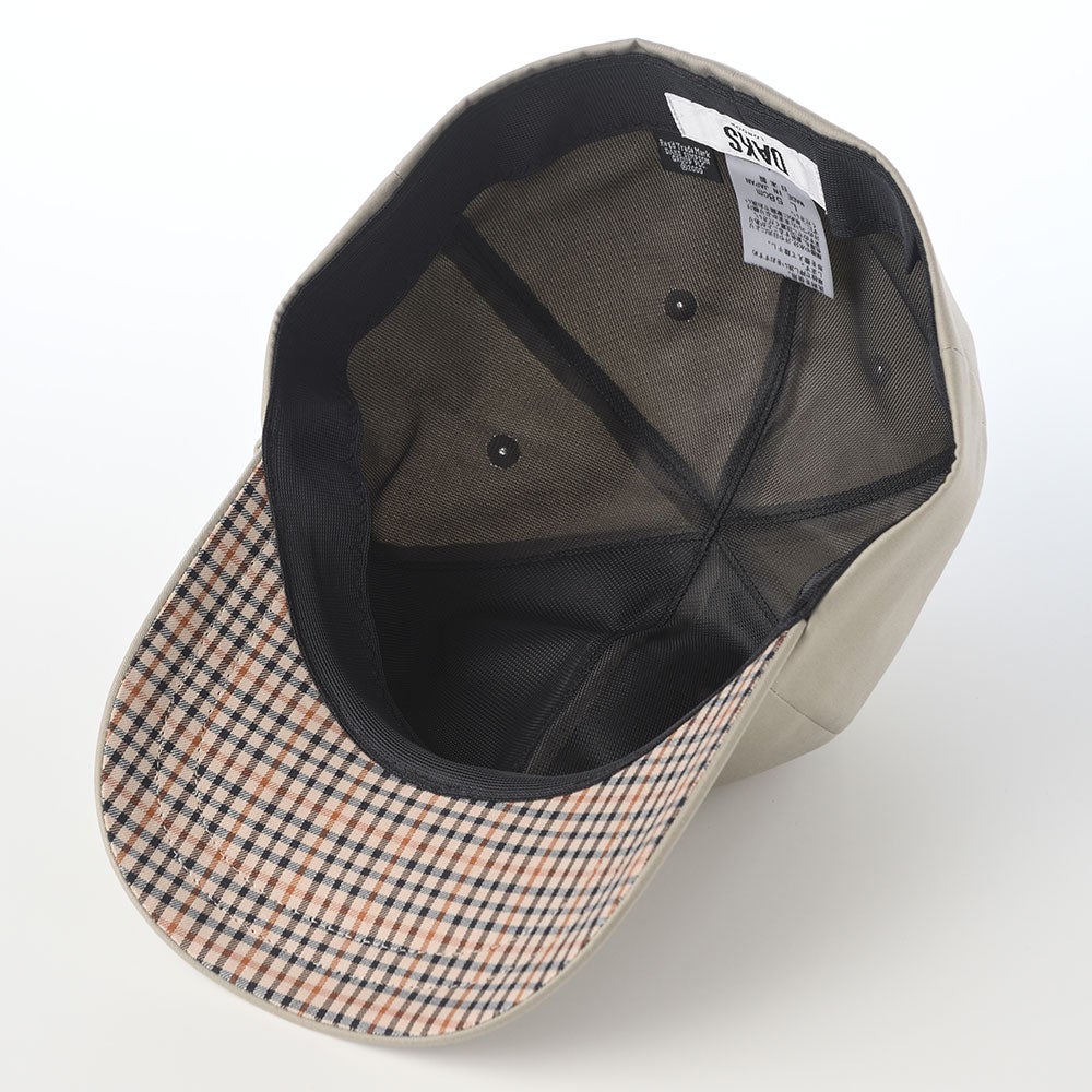 ダックス キャップ Cap Coat Cloth minicheck（キャップ コートクロス