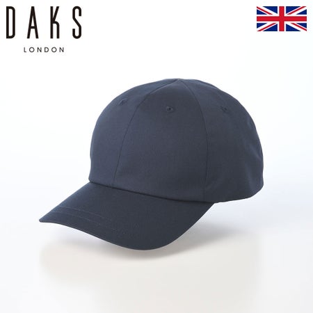 ダックスのキャップ Cap Coat Cloth minicheck（キャップ コートクロス ミニチェック） D3006 ネイビー