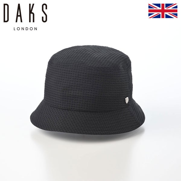Bucket Hat DotAir Sucker（バケットハット ドットエアー サッカー） D3011 ブラック
