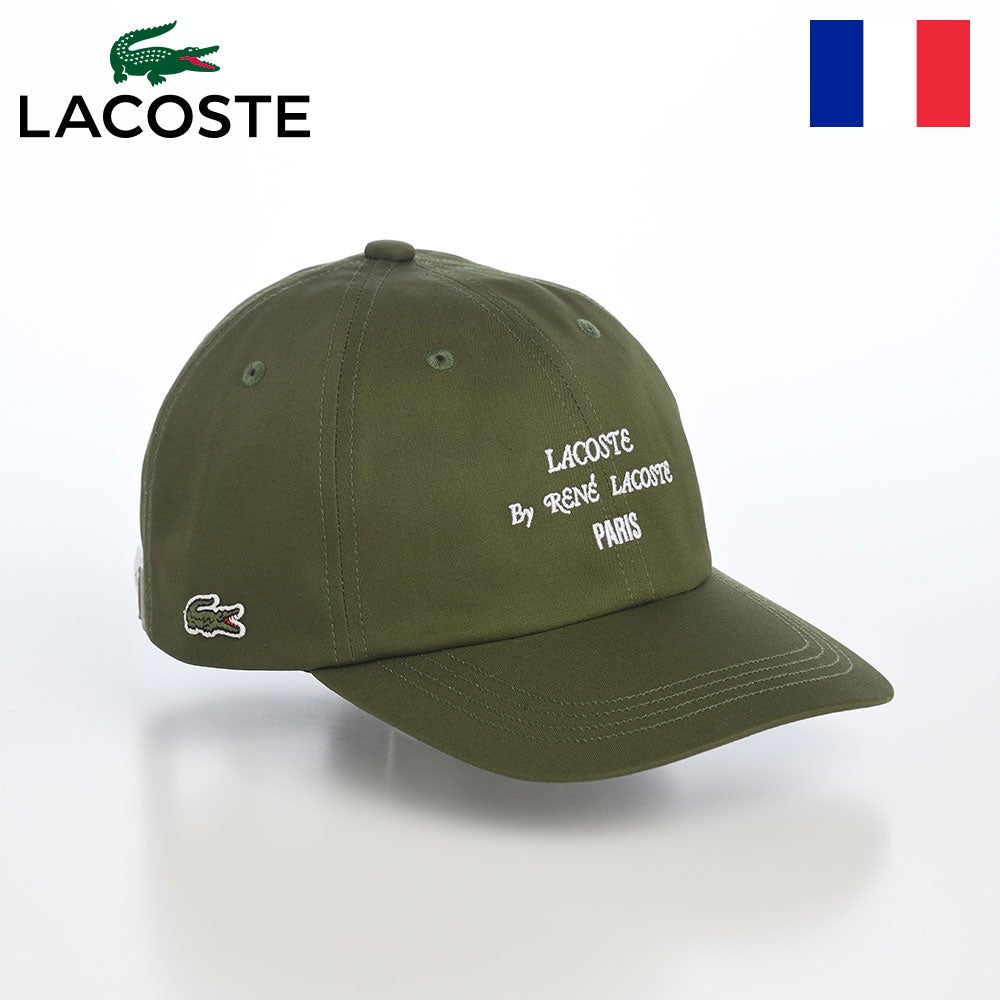 ラコステ ベースボールキャップ LACOSTE（ラコステ） キャップ メンズ レディース 3D刺繍 ベースボール