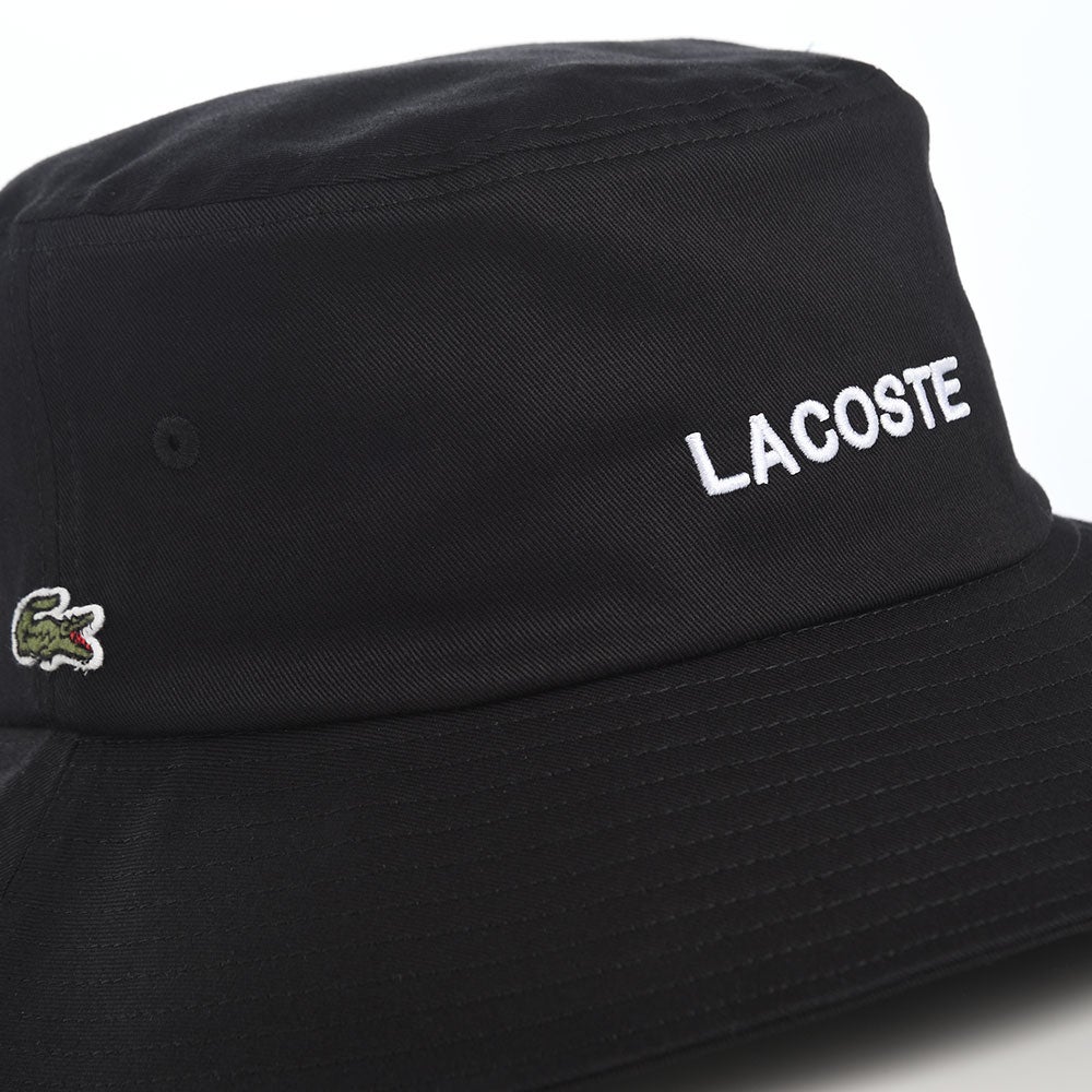 ラコステ バケットハット COTTON EMB HAT（コットン エンブロイダリー