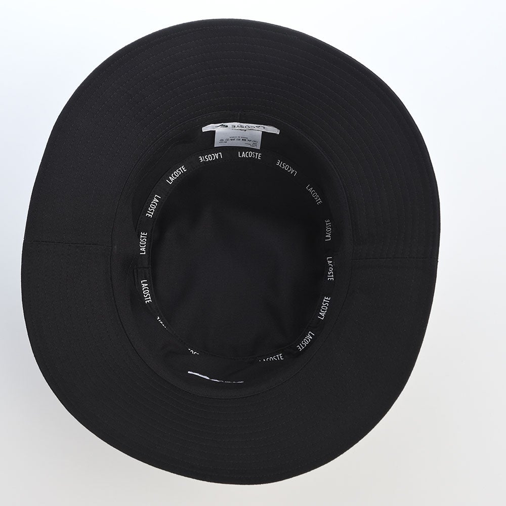 ラコステ バケットハット COTTON EMB HAT（コットン エンブロイダリー