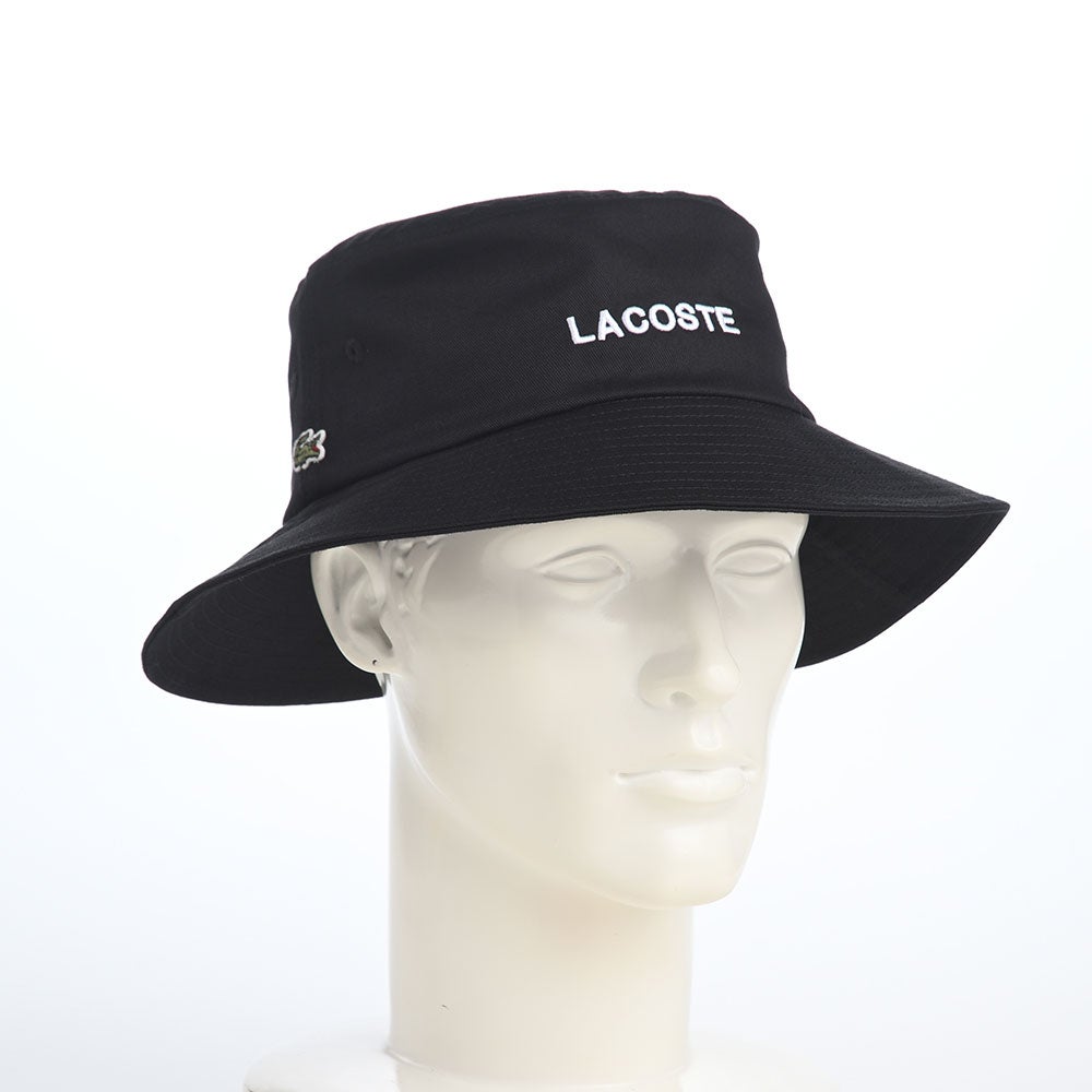 ラコステ バケットハット COTTON EMB HAT（コットン エンブロイダリー