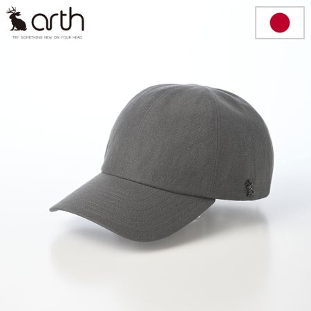 アースのキャップ 6P Cap（6パネル キャップ） グレー