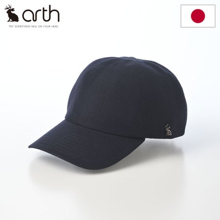 アースのキャップ 6P Cap（6パネル キャップ） ネイビー