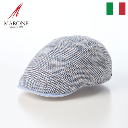 マローネのハンチング Milano Principe（ミラノ プリンチペ） CT893 ブルー