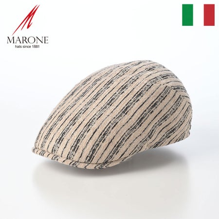 マローネのハンチング Milano Stripe（ミラノ ストライプ） CT895 ナチュラル