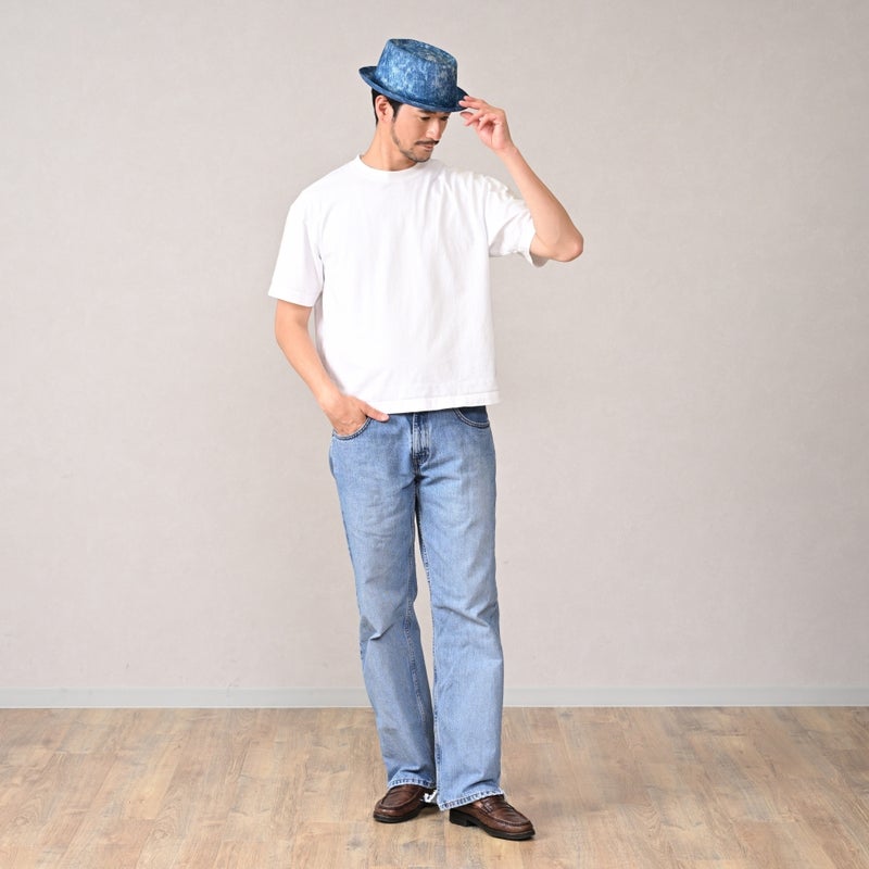 マローネのソフトハット Marble Trilby（マーブル トリルビー） MT378 ブルー