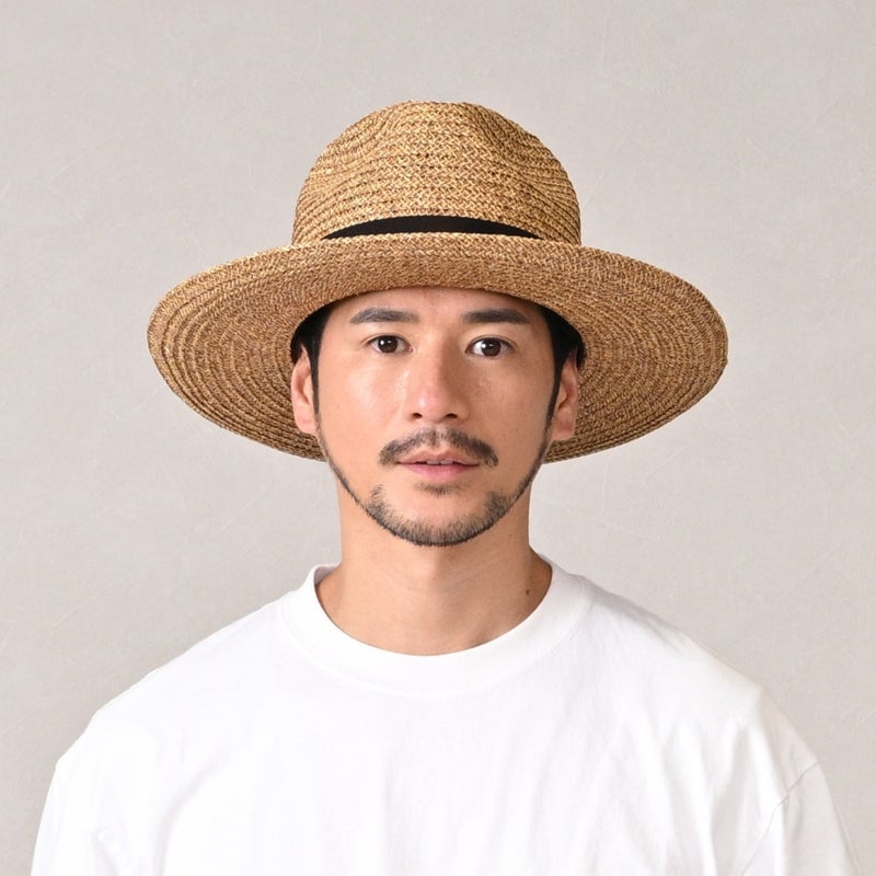 ステットソンのブレードハット VINTAGE PAPER BRAID HAT（ヴィンテージ ペーパーブレード ハット） SE851 ベージュ