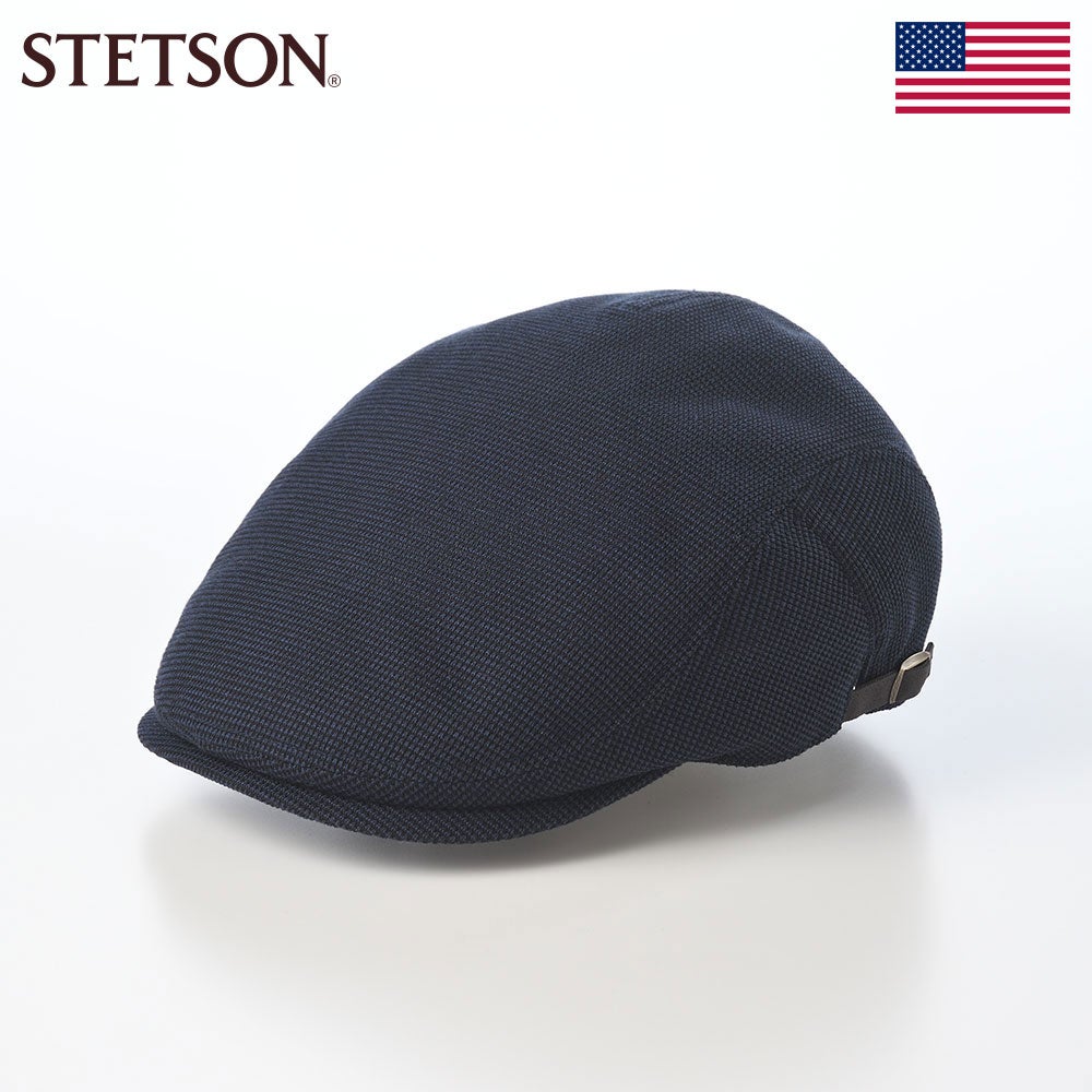 Stetson ステットソン フィッシャーマンキャップ BK-58cm/日本製 WASHER DENIM MESH CAP（ワッシャーデニム メッシュキャップ） SE774