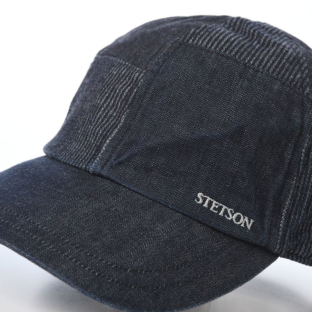 ステットソン キャップ WASHED DENIM PATCHWORK CAP（ウォッシュド