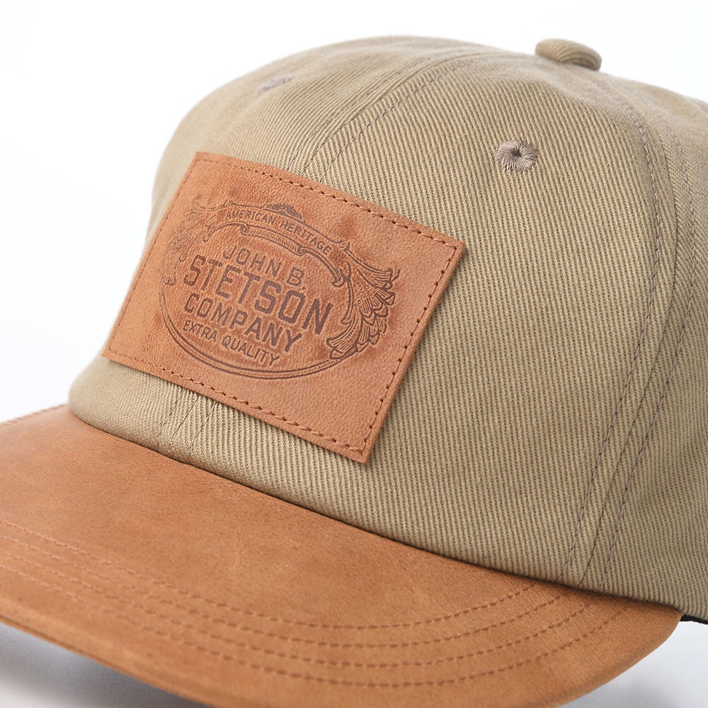 ステットソン キャップ VINTAGE LEATHER PATCH CAP（ヴィンテージ