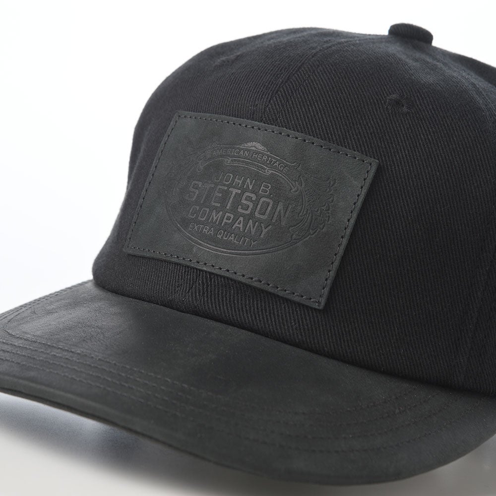 ステットソン キャップ VINTAGE LEATHER PATCH CAP（ヴィンテージ