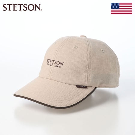 ステットソンのキャップ AKIHA MESH CAP（空羽メッシュ キャップ） SE883 ベージュ