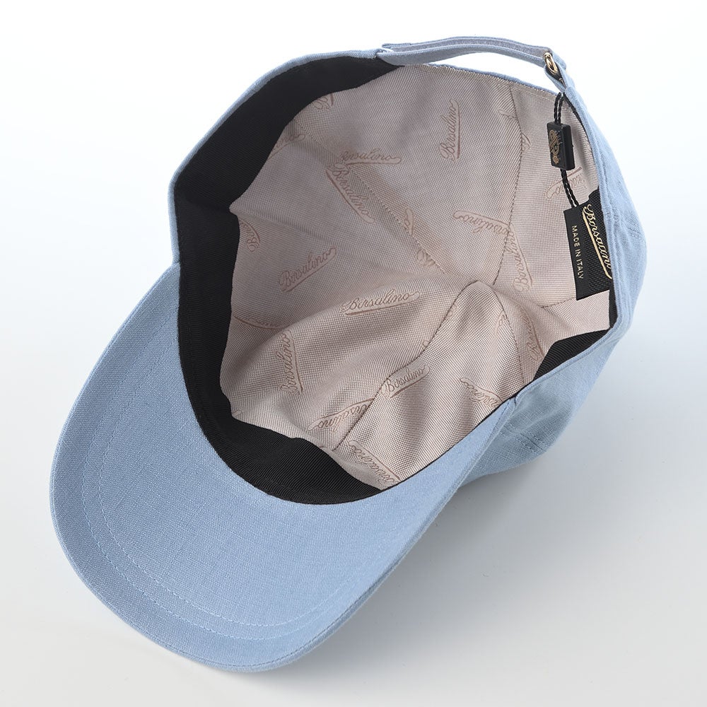 ボルサリーノ キャップ Baseball Cap Hiker Linen（ベイスボール