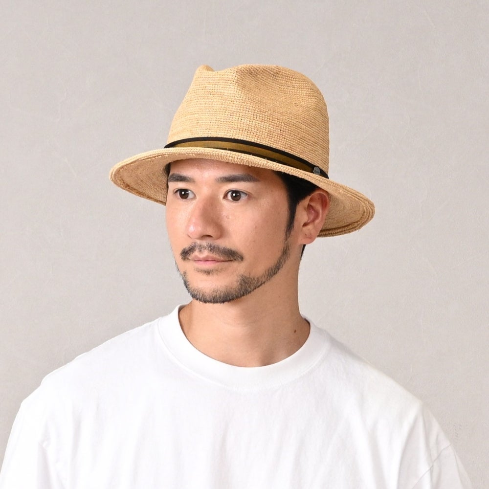 ボルサリーノ ラフィアハット Rafia crochet fine（ラフィアクロシェ