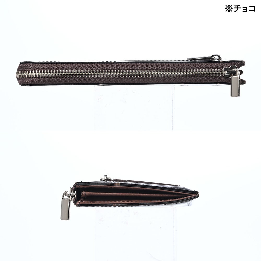 リアルマインド 長財布 PRIMA（プリマ） クロコ型押し L字ファスナー